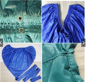Áo Trùm Vệ Sinh Máy Lạnh Vải Dù 1m6 Đuôi 2m5