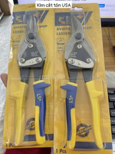 Kìm cắt tôn Aviation Tin Snip LS500705 với lưỡi thép Cr-V cao cấp và tay cầm bọc nhựa mềm chống trượt, thiết kế hiện đại và hiệu suất cắt mạnh mẽ.