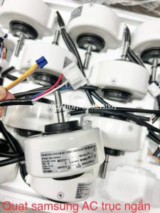 Motor quạt mặt lạnh điều hòa Samsung AC trục ngắn - Hiệu quả, êm ái, dễ dàng lắp đặt.